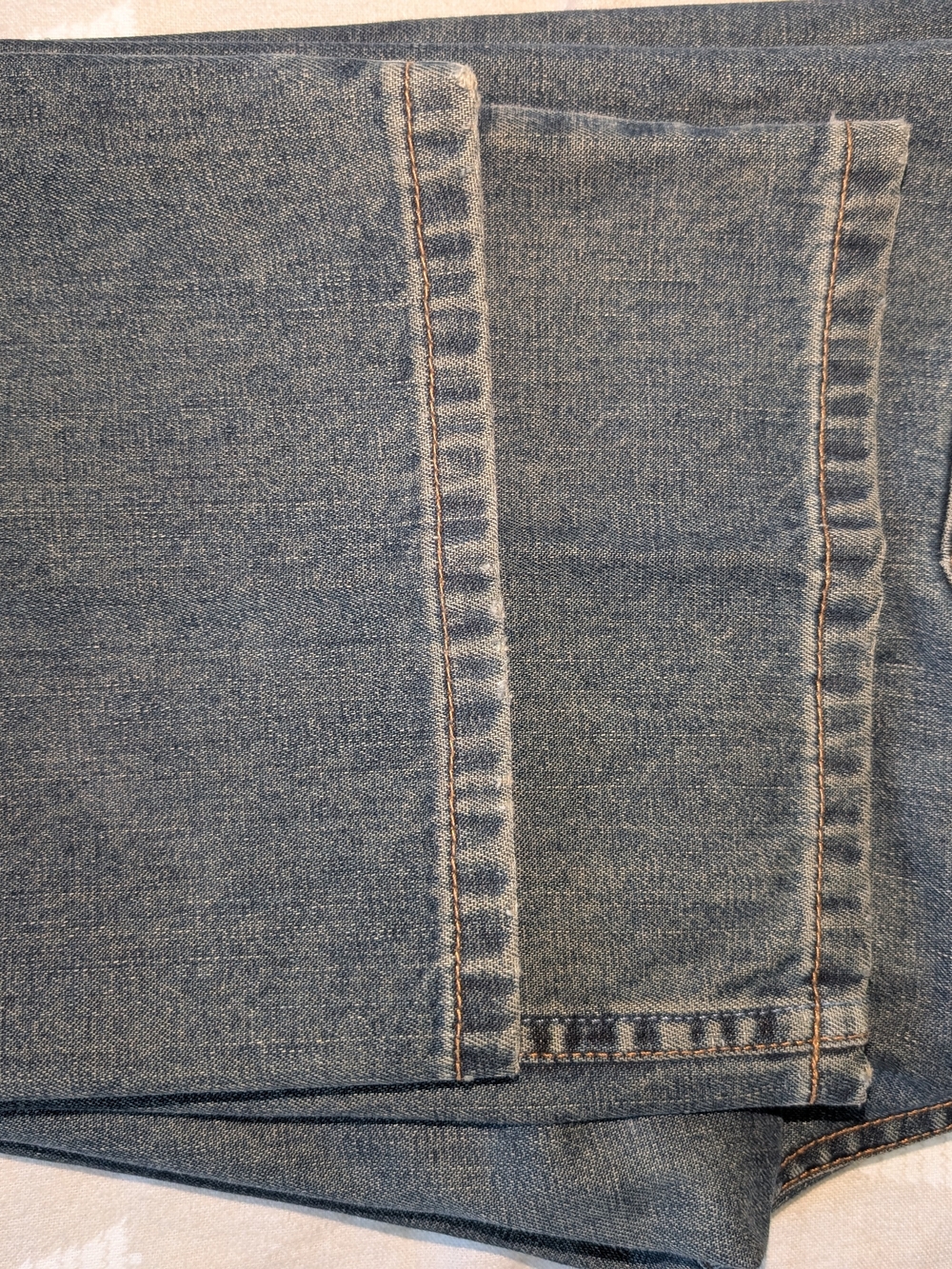 Halogen Straight-Leg Jeans in Faded Blue Women's Size 8 - Picture 7 of 7
